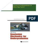 Complete Download Newtonian Mechanics for Undergraduates 1st Edition Vijay Tymms PDF All Chapters