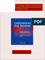 Instant ebooks textbook Contemporary Oral Oncology: Biology, Epidemiology, Etiology, and Prevention 1st Edition Moni Abraham Kuriakose (Eds.) download all chapters