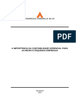 CONTABILIDADE GERENCIAL MICRO E PEQUENAS EMPRESAS