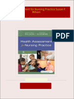 Health Assessment for Nursing Practice Susan F. Wilson 2024 Scribd Download