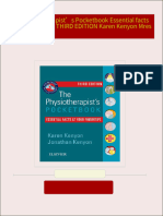 The Physiotherapist’s Pocketbook Essential facts at your fingertips THIRD EDITION Karen Kenyon Mres 2024 scribd download