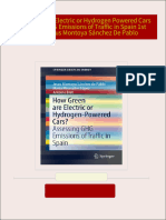 How Green are Electric or Hydrogen Powered Cars Assessing GHG Emissions of Traffic in Spain 1st Edition Jesus Montoya Sánchez De Pablo 2024 scribd download