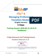 #00. Gm Mp Tm Itil 4 2020 5days Student Manual v1.00 Edubp x Hds Ec