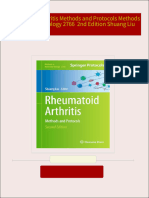 [Ebooks PDF] download Rheumatoid Arthritis Methods and Protocols Methods in Molecular Biology 2766  2nd Edition Shuang Liu full chapters