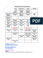 Zk Planificación semanal del 2 al 6 de diciembre