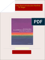 Globalization: A Very Short Introduction Manfred B. Steger 2024 scribd download