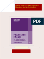 Download Full Procurement Finance: The Digital Revolution in Commercial Banking Bernardo Nicoletti PDF All Chapters