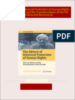 PDF The Advent of Universal Protection of Human Rights Theo van Boven and the Transformation of the UN Role Bertrand Ramcharan download