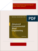 Advanced Environmental Wind Engineering 1st Edition Yukio Tamura All Chapters Instant Download