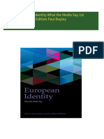 Immediate download European Identity What the Media Say 1st Edition Paul Bayley ebooks 2024