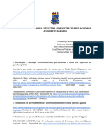 REFERÊNCIAS - NOVA ESTRUTURA ADMINISTRATIVA RELACIONADA AO DIREITO AGRÁRIO