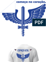 camisetas ESPAÇO AZUL 2024