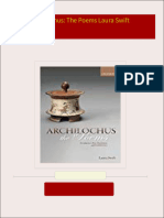 Download ebooks file Archilochus: The Poems Laura Swift all chapters