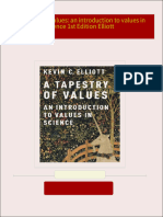 Get A tapestry of values: an introduction to values in science 1st Edition Elliott PDF ebook with Full Chapters Now