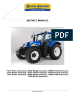 New Holland T6080 Power Command Tractor Service Repair Manual Instant Download