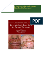 Download ebooks file Dermatologic Reactions to Cancer Therapies 1st Edition Gabriella Fabbrocini all chapters