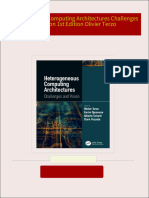 Heterogeneous Computing Architectures Challenges and Vision 1st Edition Olivier Terzo 2024 Scribd Download