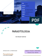 MICRO 2 PARASITOLOGIA  INTRODUCCIÓN (1)