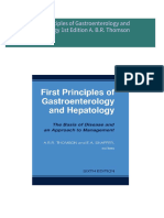 1391Instant Access to First Principles of Gastroenterology and Hepatology 1st Edition A. B.R. Thomson ebook Full Chapters