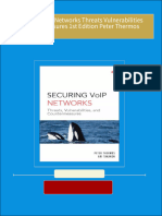 Instant ebooks textbook Securing VoIP Networks Threats Vulnerabilities Countermeasures 1st Edition Peter Thermos download all chapters