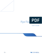 PipeFlowModuleUsersGuide