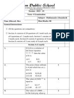 9- Maths Standard T1