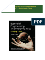 Download ebooks file Essential Engineering Thermodynamics A Student s Guide Yumin Zhang all chapters