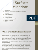 Ch.7 Visible Surface Determination