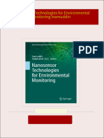 Nanosensor Technologies for Environmental Monitoring Inamuddin 2024 scribd download