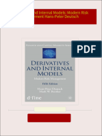 [Ebooks PDF] download Derivatives and Internal Models: Modern Risk Management Hans-Peter Deutsch full chapters