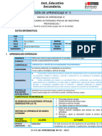 E-3°4º SES-ACT 5 E.F UND 8