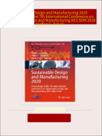 Get Sustainable Design and Manufacturing 2020 Proceedings of the 7th International Conference on Sustainable Design and Manufacturing KES SDM 2020  Steffen G. Scholz PDF ebook with Full Chapters Now