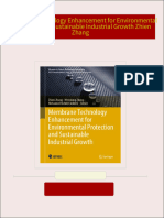 [Ebooks PDF] download Membrane Technology Enhancement for Environmental Protection and Sustainable Industrial Growth Zhien Zhang full chapters