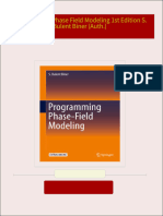 Instant download Programming Phase Field Modeling 1st Edition S. Bulent Biner (Auth.) pdf all chapter