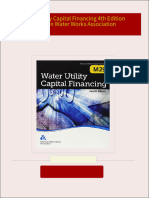 Water Utility Capital Financing 4th Edition American Water Works Association download pdf