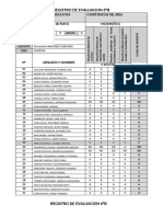 REGISTRO AUXILIAR DEL CUARTO BIMESTRE SEXTO B