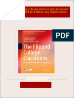 PDF The Flipped College Classroom Conceptualized and Re Conceptualized 1st Edition Lucy Santos Green download