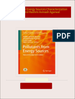 [FREE PDF sample] Pollutants from Energy Sources Characterization and Control Rashmi Avinash Agarwal ebooks