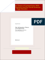 Full download The Information Theory of Comparisons: With Applications to Statistics and the Social Sciences Roger Bowden pdf docx