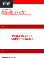 Guide to Design Sprint Pptx