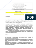 Roteiro de Estudo Renascimento e LUTERO (1)