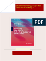 Immediate download Innovating Education in Technology Supported Environments Kam Cheong Li ebooks 2024