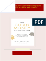 PDF The Clean Money Revolution Reinventing Power Purpose and Capitalism Joel Solomon download