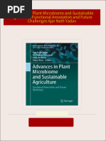 Instant Access to Advances in Plant Microbiome and Sustainable Agriculture Functional Annotation and Future Challenges Ajar Nath Yadav ebook Full Chapters