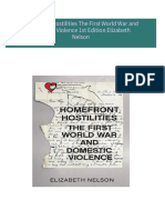 Get Homefront Hostilities The First World War and Domestic Violence 1st Edition Elizabeth Nelson free all chapters