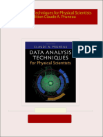 Download Data Analysis Techniques for Physical Scientists 1st Edition Claude A. Pruneau ebook All Chapters PDF