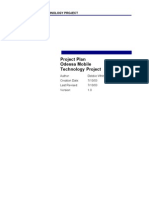 Project Plan Odessa Mobile Technology Project