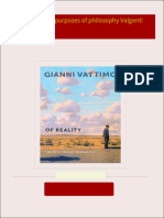 Of reality the purposes of philosophy Valgenti download pdf