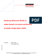 Dtm Nse in Water Based Corrosion Protection Acrylate Single Layer White