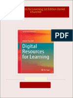 Instant download Digital Resources for Learning 1st Edition Daniel Churchill pdf all chapter